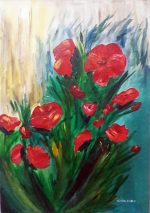 Quadro decorativo - Floral para Nelma