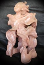 Escultura Argila - Voar