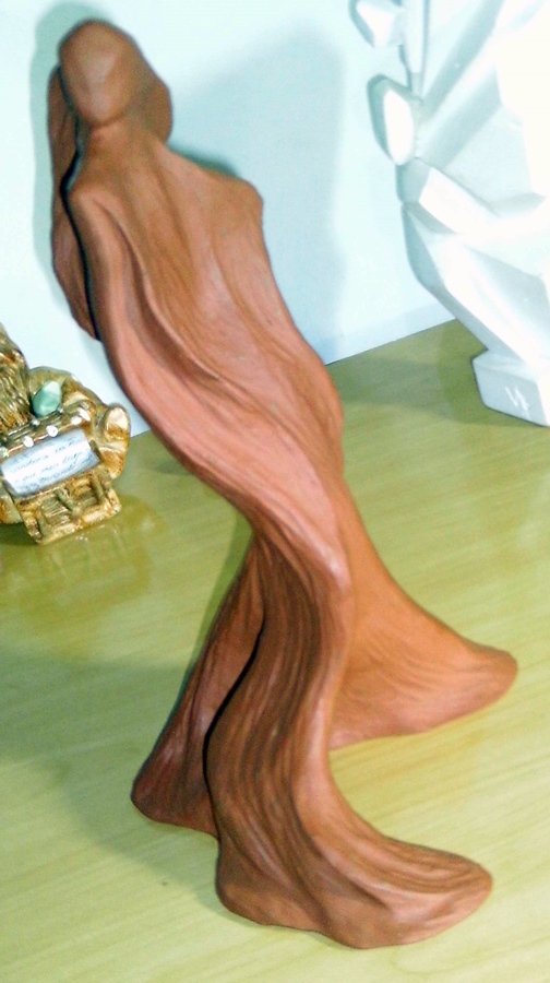 Escultura Argila - Obra nº 1 Série Expressões Compactadas