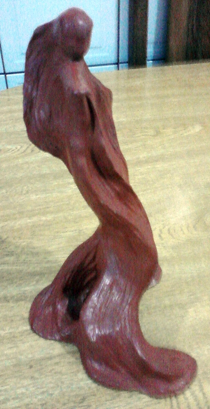 Escultura Argila - Obra nº 3 Série Expressões Compactadas