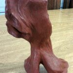 Escultura (Argila) – Obra nº 3 – Série Expressões Compactadas 2